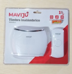 [IL130008] TIMBRE INALAMBRICO C-719-W MAVIJU