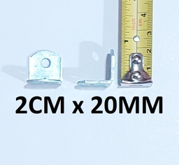 [IND0001] ANGULO P/REPISA 20X20MM UNIDAD INDUMA (ESCUADRA) 3/4