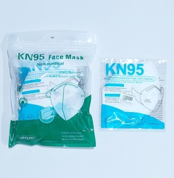 [KN95] MASCARILLA N95 MAYFILER FFP2 BLANCA 6 CAPAS C/CLIP NASAL