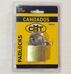 [LP1540] CANDADO CMT 38MM RECTANGULAR BLISTER