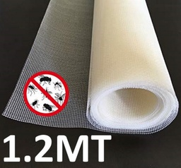 [MC030029] MALLA FIBRA ANTI MOSQUITO 1.20 X 30.5M MAVIJU BLANCA
