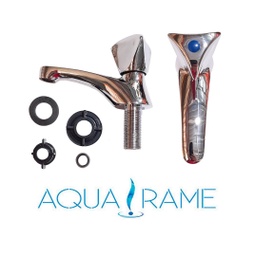 [S07100T] LLAVE LAVAMANOS AQUARAME 1/4V CROMO PULIDO