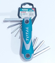 [T1061826] JGO LLAVE HEXAGONALES TIPO NAVAJA INDUSTRIAL TOTAL 8 PZ 28 MM