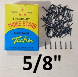[TAN058] TACHUELA 5/8´´ NEGRA 5 ESTRELLAS