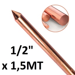 [VPT12150] VARILLA COBRE 1/2X1.50MT C/GRILLETE
