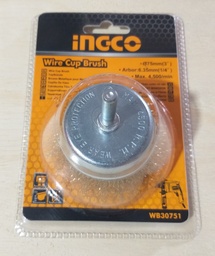 [WB30751] CEPILLO AL. COPA RIZADA 3 X 1/4 P/TALADRO INGCO