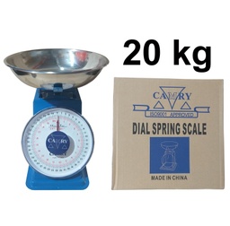 [063602] BALANZA CAMRY 20KG AZUL P/REDONDO